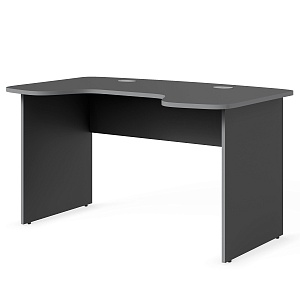 Игровой компьютерный стол SKILLL STG 1385.1, антрацит/металлик, 1360х850х750 мм